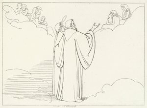Patriarkorden, Paradiset, Canto 32 (gravyr) av John (after) Flaxman