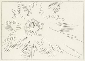 St Peter, Paradise, Canto 24 (gravyr) av John (after) Flaxman