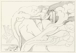 Anastasius grav, Inferno, Canto 11 (gravyr) av John (after) Flaxman