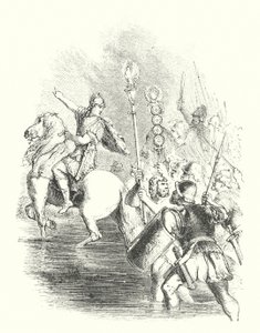 Caesar korsar Rubicon (gravyr)