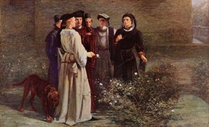 Shakespeare: The Red Rose and the White, Henry VI, Del I, Akt II, Scene 4 (färg litho)