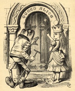 Alice and the Frog, illustration från 