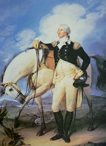 George Washington (1732-99) (lito i färg)