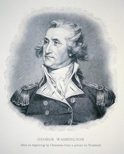 George Washington, graverad av Thomas Cheesman (1760-1835) (litografi)