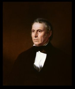 Zachary Taylor, ca 1850 (lito i färg) av John (after) Vanderlyn