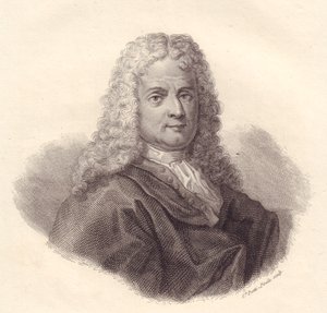 Porträtt av den italienske matematikern Jacopo Riccati (1676-1754), kopparstick av Caterina Piotti-Pirola av Walter Charles Mills