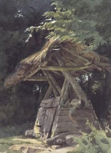 Brunn vid Ruisseauville nära Agincourt, 1800-talet av John Absolon