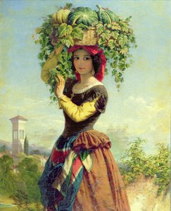 En italiensk fruktsäljare