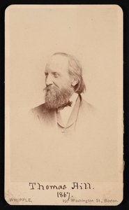Porträtt av Thomas Hill 1818-1891, 1867.