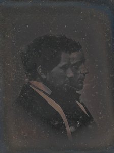 Självporträtt med konstnärens bror, 1840-talet.