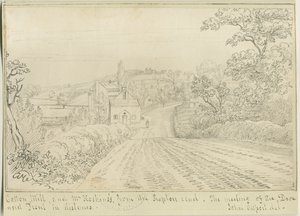 Burton-upon-Trent: ritning med penna och bläck, nd [1799-1854] (teckning)