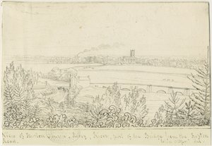 Burton-upon-Trent: ritning med penna och bläck, nd [1799-1854]