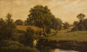Finham Brook nära Coventry, 1888