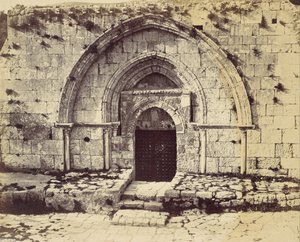 Jungfruns grav, Jerusalem, 1860-talet.