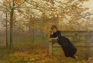 Höstens beklagar, 1882 av John Atkinson Grimshaw