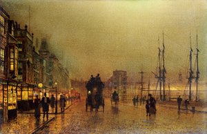 Glasgow av John Atkinson Grimshaw