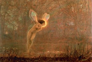 Iris av John Atkinson Grimshaw