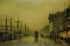 Liverpool Docks Customs House och Salthouse Docks, Liverpool