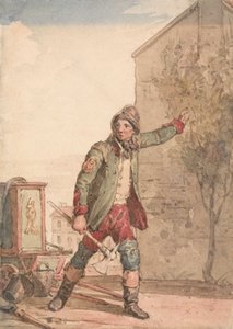 En brandman av John Augustus Atkinson