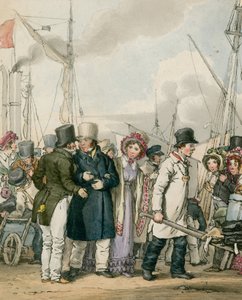 Ankomst till Margate av John Augustus Atkinson