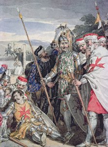 Ivanhoe av Sir Walter Scott: Sir Brian de Bois-Guilberts död