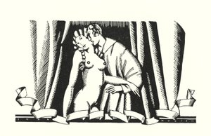 Illustration för Don Juan av Lord Byron (litho)