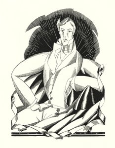 Illustration för Don Juan av Lord Byron (litho) av John Austen