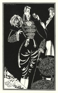Illustration för Don Juan av Lord Byron: Tillverkad av ungdom, berömmelse och en arméskräddare (litho) av John Austen