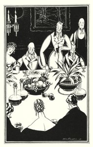 Illustration för Don Juan av Lord Byron: Den dystraste timmen, som dyker upp ur de sorgliga tjugofyra (litho)