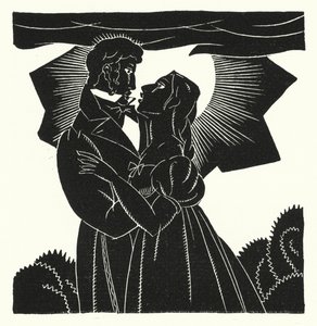 Illustration för Madame Bovary av Gustave Flaubert (litho) av John Austen