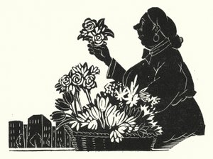 Illustration för Madame Bovary av Gustave Flaubert (litho) av John Austen