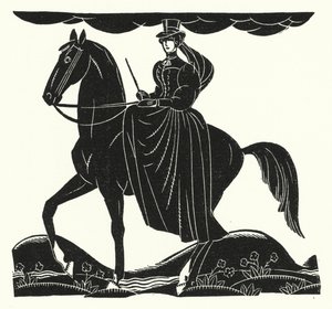 Illustration för Madame Bovary av Gustave Flaubert (litho) av John Austen