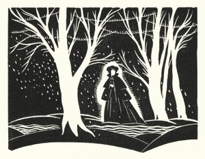 Illustration för Madame Bovary av Gustave Flaubert (litho) av John Austen