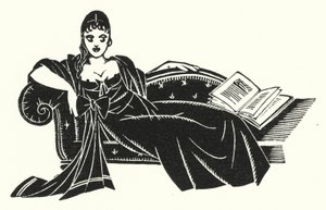 Illustration för Madame Bovary av Gustave Flaubert (litho) av John Austen