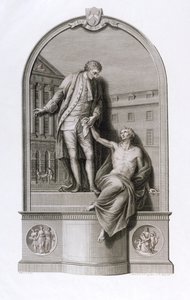 Monument till Sir Thomas Guy (1645-1724) vid Guy