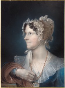 Porträtt av konstnärens hustru, 1839