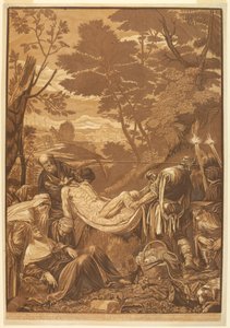 Gravläggningen, efter Jacopo Bassano