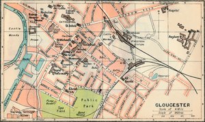 Gloucester, 1900-talet av John Bartholomew