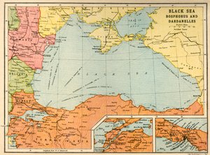 Svarta havet: Bosporen och Dardanellerna, c1914, c1920.