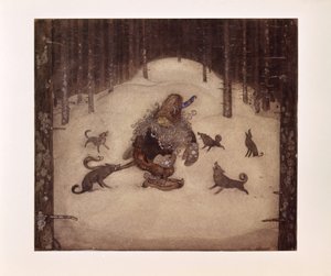 John Bauer, Troll och vargar av John Bauer