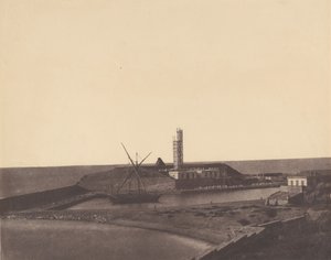 Båt i hamnen, Algeriet, 1853-54.