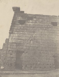 Louqsor, historiska skulpturer av pylonen (höger massiv) av John Beasly Greene