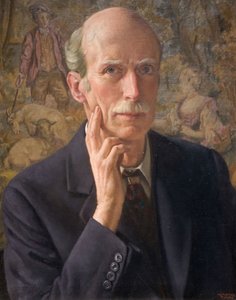 Självporträtt, 1942. av John Bernard Munns
