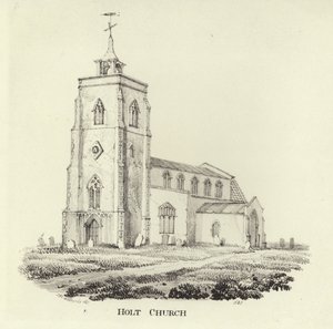 St Andrews kyrka i byn Holt