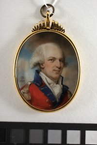 Okänd officer av Royal Welsh Fusiliers, 1790 av John Bogle