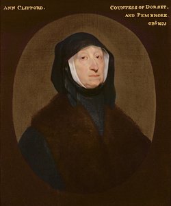 Lady Ann Clifford, grevinna av Dorset och Pembroke (d.1675) av John Bracken