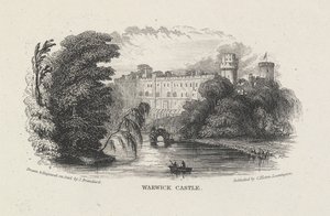 Warwick slott av John Brandard