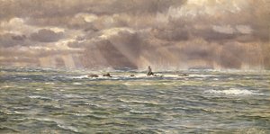 Långskepp, 1872 av John Brett