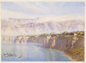 Nära Sorrento av John Brett