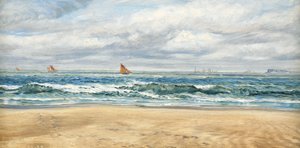 Tenby, 1879 av John Brett